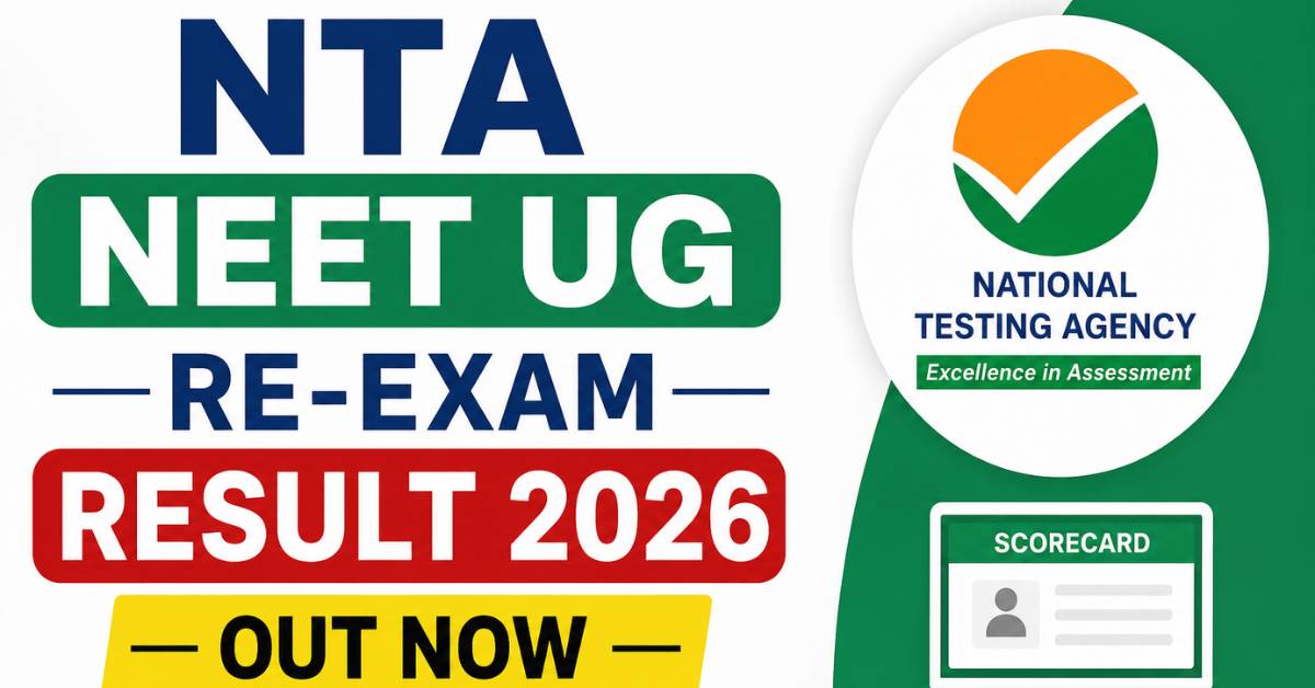 NTA NEET UG Re-Exam Result 2026