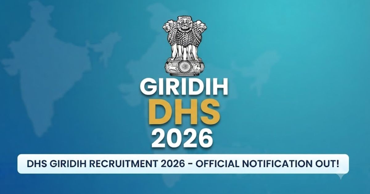 Giridih DHS Vacancy 2026