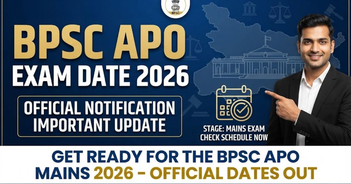 Bihar BPSC APO Exam Date 2026
