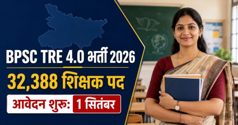 BPSC TRE 4.0 Recruitment 2026