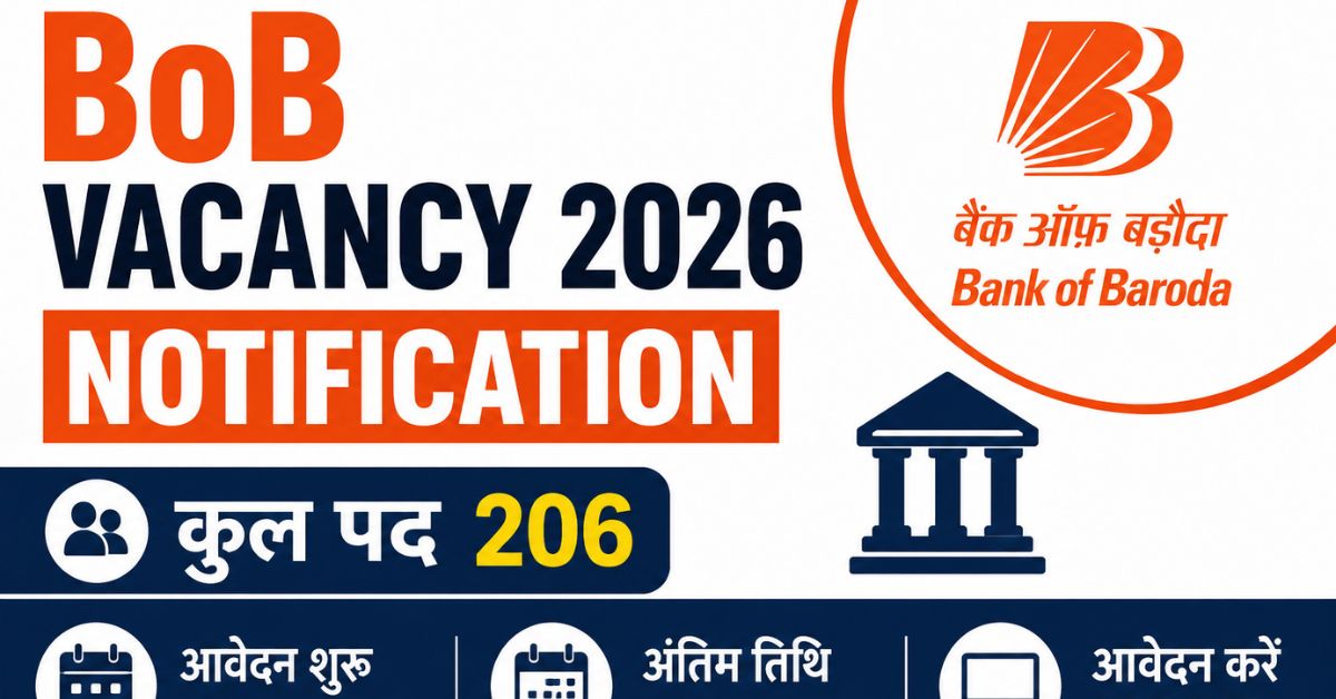 BoB Vacancy 2026 Notification
