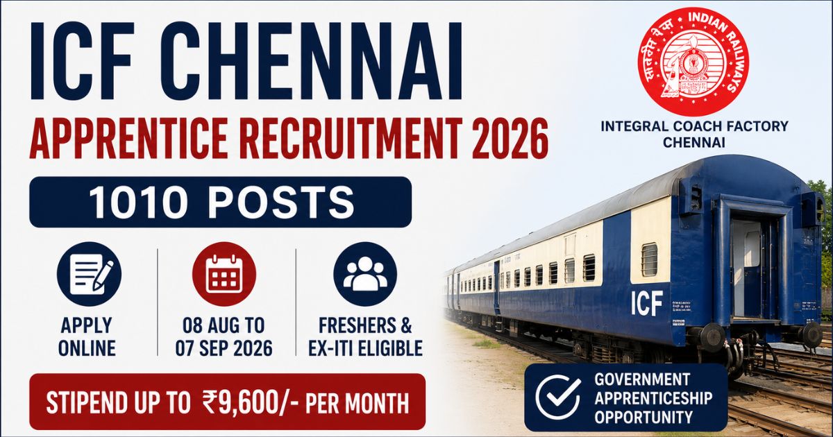 ICF Apprentice Recruitment 2026