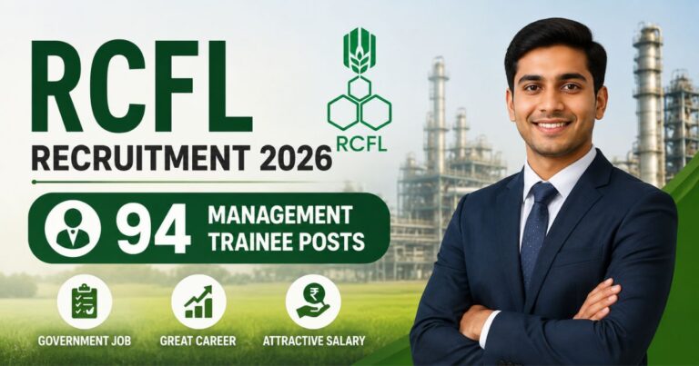 RCFL Management Trainee Recruitment 2026